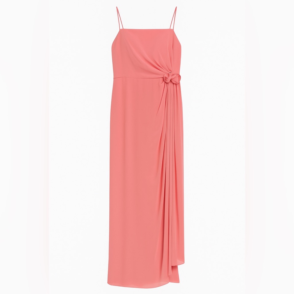 Chic Coral Women's Wedding Dress